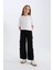 Kız Çocuk Wide Leg Kargo Geniş Paça Jean Pantolon D7373A825SM 11