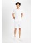 Slim Fit Dar Kesim Dar Paça Şort W7965AZ24HS 10