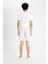 Slim Fit Dar Kesim Dar Paça Şort W7965AZ24HS 14