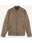 Slim Fit Dar Kesim Dik Yaka Fermuarlı Süet Görünümlü Mevsimlik Baharlık Mont D5977AX25SP 18