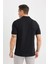 %100 Pamuk Regular Fit Polo Yaka Kısa Kollu Basic Düz Pike Kumaş Siyah Tişört C1293AX25SP 14