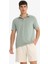 Slim Fit Dar Kesim Polo Yaka Pamuklu Kısa Kollu Tişört 8