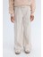 Kız Çocuk Wide Leg Beli Lastikli Eşofman Altı D6480A8NS 10