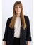 Regular Fit Ceket Yaka Basic Düz Blazer Ceket C3215AX24AU 15