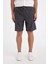 %100 Pamuk Relax Fit Bermuda Şort D7916AX24SM 12