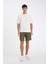 %100 Pamuk Relax Fit Bermuda Şort D7916AX24SM 9