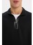 Regular Fit Dik Yaka Yarım Fermuarlı Basic Düz Sweatshirt D7226AX25SP 11