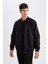 Su İtici Regular Fit Kolej Yaka Fermuarlı Cepli Mevsimlik Baharlık Bomber Mont D7447AX24AU 10