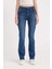 Bootcut Normal Bel Cepli Uzun Jean Yıkamalı Pantolon D5527AX24WN 11