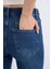 Bootcut Normal Bel Cepli Uzun Jean Yıkamalı Pantolon D5527AX24WN 13