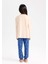 Kız Çocuk Pijama Takımı Baskılı Uzun Kollu Üst Beli Lastikli Uzun Alt D7743A824WN 10