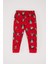 Kız Bebek Disney Mickey & Minnie Yılbaşı Temalı Pijama Takımı Uzun Kollu Üst Beli Lastikli Alt 8