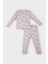 Erkek Bebek Pijama Takımı Fitilli Kaşkorse Desenli Uzun Kollu Üst Beli Lastikli Uzun Alt D7148A524WN 6