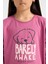 Kız Çocuk Pijama Takımı Baskılı Uzun Kollu Üst Beli Lastikli Uzun Alt D7740A824WN 10