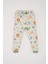 Erkek Bebek Pijama Takımı Safari Baskılı Uzun Kollu Üst Beli Lastikli Uzun Alt D7153A524WN 8