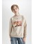 Erkek Çocuk Marvel Comics Bisiklet Yaka Sweatshirt D6741A824WN 7