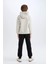 Erkek Çocuk 2'li Takım Kapüşonlu Baskılı Sweatshirt Beli Lastikli Eşofman Altı D6870A824CW 10