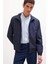 Regular Fit Dik Yaka Fermuarlı Cepli Mevsimlik Baharlık Mont D6330AX25SP 10