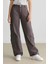Straight Fit Gabardin Pantolon Kargo Cepli Normal Bel Düz Paça D3762AX24AU 16