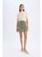 Slim Fit Dar Kesim Yarım Balıkçı Yaka Bürümcük Kısa Kollu Tişört D7594AX24AU 8