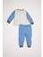 Erkek Bebek Pijama Takım Araç Baskılı Uzun Kollu Üst Beli Lastikli Uzun Alt D8314A5NS 10