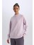 Fit Standart Fit Kapüşonlu Sporcu Sweatshirt D2589AX24AU 13