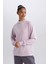 Fit Standart Fit Kapüşonlu Sporcu Sweatshirt D2589AX24AU 14