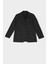 Oversize Geniş Kalıp Ceket Yaka Düğmeli Çizgili Blazer Ceket D6879Ax24Au 16