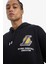 Fit NBA Los Angeles Lakers Oversize Geniş Kalıp Kapüşonlu Kalın Sweatshirt D8489AX25SP 17