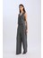 Wide Leg Klasik Kışlık Pantolon Kareli Cepli Yüksek Bel Geniş Bol Paça D8635AX24AU 13