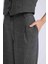 Wide Leg Klasik Kışlık Pantolon Kareli Cepli Yüksek Bel Geniş Bol Paça D8635AX24AU 15