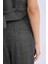 Wide Leg Klasik Kışlık Pantolon Kareli Cepli Yüksek Bel Geniş Bol Paça D8635AX24AU 16