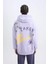 Fit NBA Los Angeles Lakers Oversize Geniş Kalıp Sırt Baskılı Kapüşonlu Sweatshirt Y0201AZ24AU 12