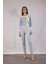 Sigaret Saten Kumaş Pantolon Normal Bel Basic Düz Beli Lastikli Düz Paça J8743AZ25SM 9