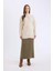 Relax Fit Yarım Balıkçı Yaka Nopeli Kumaş Triko Kazak Tunik D7487AX24WN 9