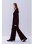 Triko Pantolon Regular Fit Beli Lastikli Cepli Basic Düz Paça D7511AX24WN 9