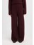 Triko Pantolon Regular Fit Beli Lastikli Cepli Basic Düz Paça D7511AX24WN 13