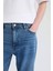 %100 Pamuk 90's Slim Fit Dar Kalıp Yüksek Bel Dar Paça Jean Pantolon D8602AX25SP 13
