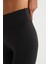 Fit Toparlayıcı Yüksek Bel İçi Yumuşak Tüylü Beli Saran Basic Düz Sporcu Tayt W8206AZ25SP 11