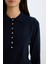 Regular Fit Polo Yaka Basic Düz Triko Kazak D6259Ax25Sp 16