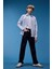 Erkek Çocuk Straight Fit Düz Paça Jean Pantolon D6474A825SM 9