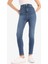 Anna Skinny Fit Yüksek Bel Düz Paça Uzun Jean Taş Yıkama Pantolon D8177AX25SP 11