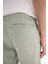 %100 Pamuk Jogger Slim Fit Dar Kesim Beli Bağcıklı Gabardin Pantolon D8607AX25SP 16
