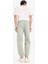 %100 Pamuk Jogger Slim Fit Dar Kesim Beli Bağcıklı Gabardin Pantolon D8607AX25SP 17