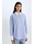 Oversize Geniş Kalıp Çizgili Poplin Uzun Kollu Gömlek 13