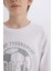 Erkek Çocuk Pijama Takımı Baskılı Uzun Kollu Üst Desenli Alt D5215A824WN 15