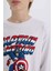 Erkek Çocuk Pijama Takımı Marvel Comics Uzun Kollu Üst Uzun Alt D6435A824WN 10