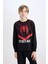 Erkek Çocuk Pijama Takımı Marvel Spiderman Uzun Kollu Üst Uzun Alt D6527A824WN 10