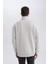 Gri 3 İplik Pamuklu Şardonlu İçi Polarlı Comfort Regular Fit Rahat Kalıp Dik Yaka Fermuarlı Kalın Sweatshirt D9067AXNS 20