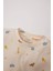 Erkek Bebek Pijama Takımı Safari Baskılı Fitilli Kaşkorse Uzun Kollu Üst Beli Lastikli Uzun Alt D9072A525SP 9